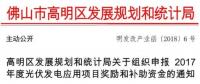 0.15元/千瓦時 連補3年！廣東佛山高明區(qū)組織申報光伏補貼