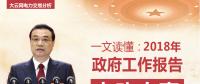 一文讀懂李克強(qiáng)總理2018年政府工作報(bào)告中電改大事！