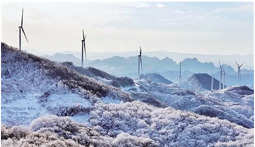 湖北?？悼h風(fēng)力發(fā)電好風(fēng)光