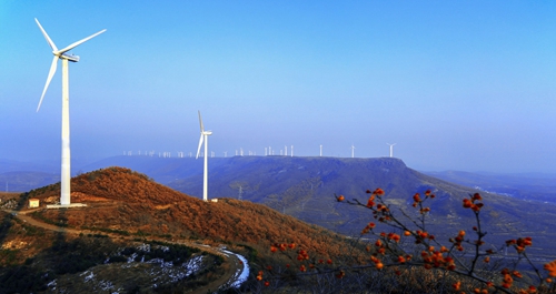 煙臺迎大風(fēng)天氣 風(fēng)電出力、發(fā)電量均創(chuàng)歷史新高