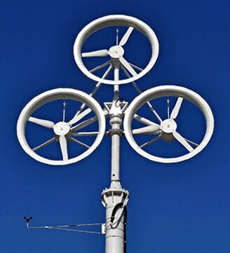 發(fā)電不用怕風(fēng)?。喝毡拘滦惋L(fēng)車體型小電量足