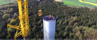 視頻派丨230米！世界上最高的風電機組吊裝全過程